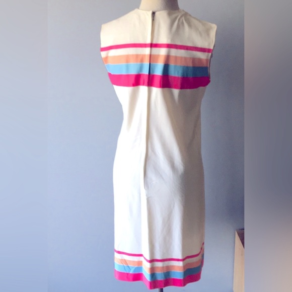Vintage | Mid-Century Mod Shift Dress (Size L) - Picture 4 of 8